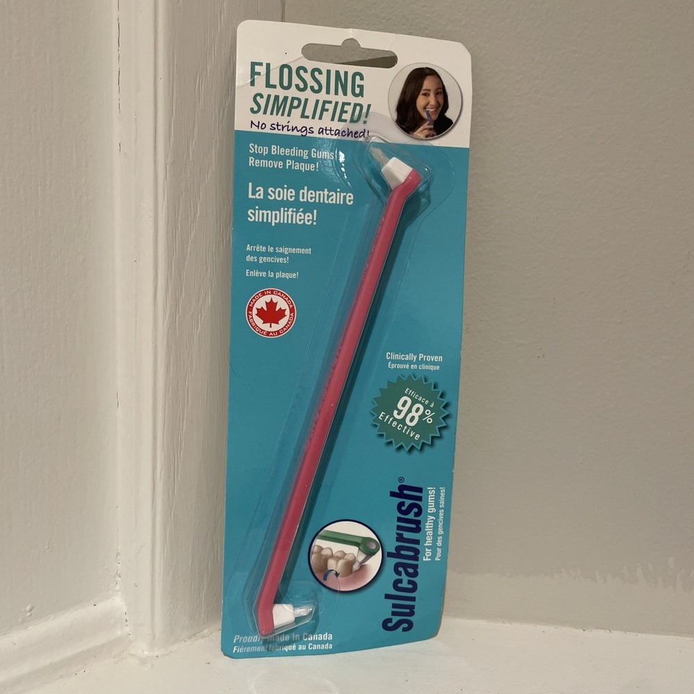 Sulcabrush For Healthy Gums Dental Oral Cleaning Gum Brush Sealed